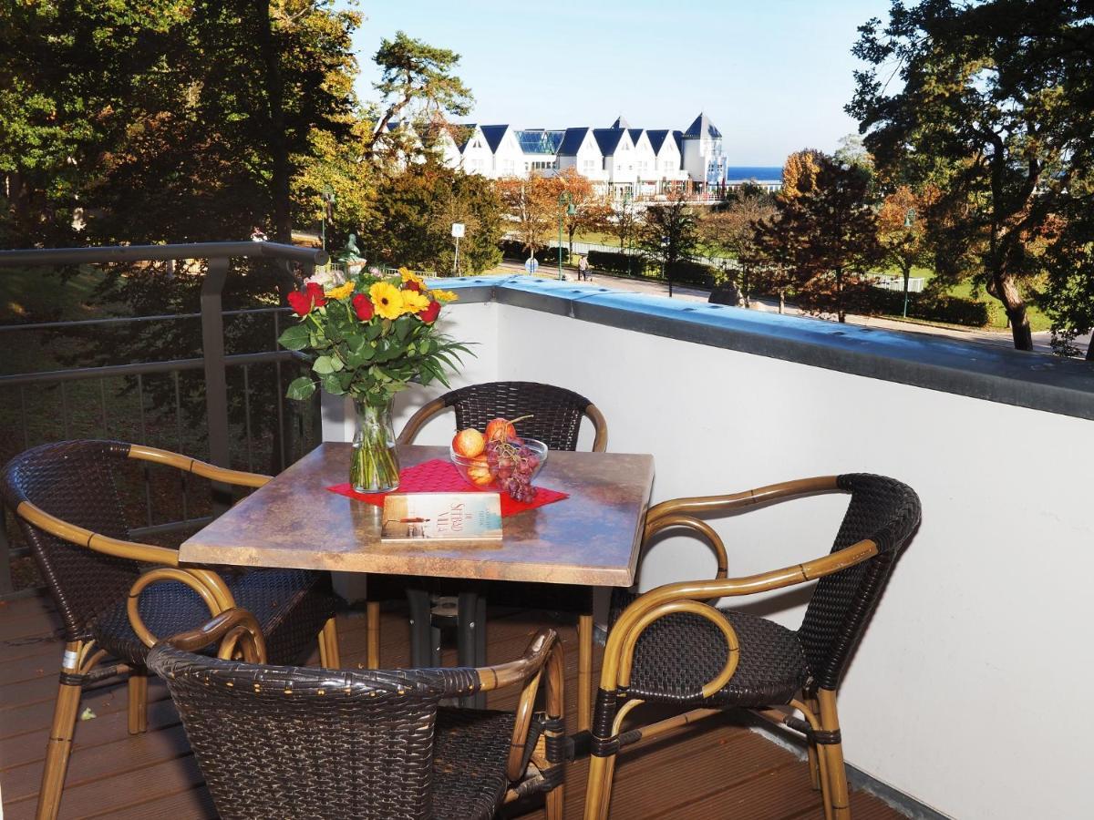 Kaiservillen Heringsdorf - Ferienwohnung Mit 2 Schlafzimmern Und Balkon D202 Ngoại thất bức ảnh